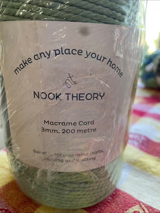 Nook Theory Other - Nook Theory macrame cord